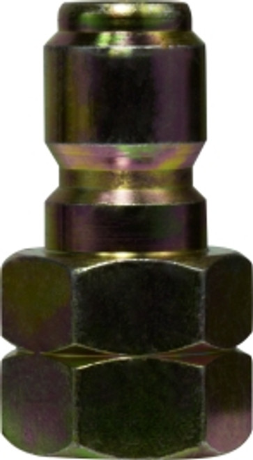 Female Steel Plugs 3/8 FEMALE STEEL ST PLUG - 86046