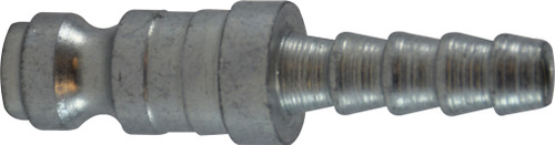 Midland Metal 28524 Auto Plug, 3/8 in 3/8 in Barbed, Steel