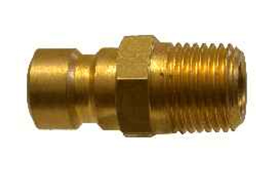 Male Plug 1/2 Mold Coolant Line 1/2 MALE PLUG-BRASS 1/2 MOLD - 29911