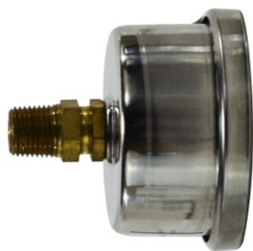 Liquid Filled 1-1/2 Face 1/8 Center Mount 1 1/2 0-60psi  1/8 CBM LF - 80613