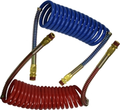 AIR COIL SET AIRCOIL BLUE AND RED 12FT W/ 8 SPRINGS - 39404
