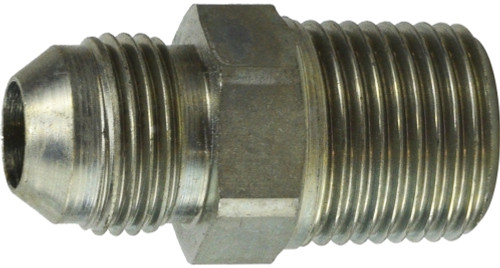 Midland Metal 7000812 Adapter, 1/2 in MJIC x 3/4 in Male BSPT, Steel