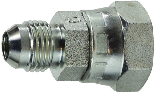 JIC to Female BSPP Straight Swivel 1/8-28 BSPP COUPLING - 74252