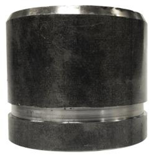 Midland Metal 57201GBS Seamless Pipe Nipple, 3 in Grooved x 3 in Beveled, 3 in L, Steel, Black, SCH 40 Schedule