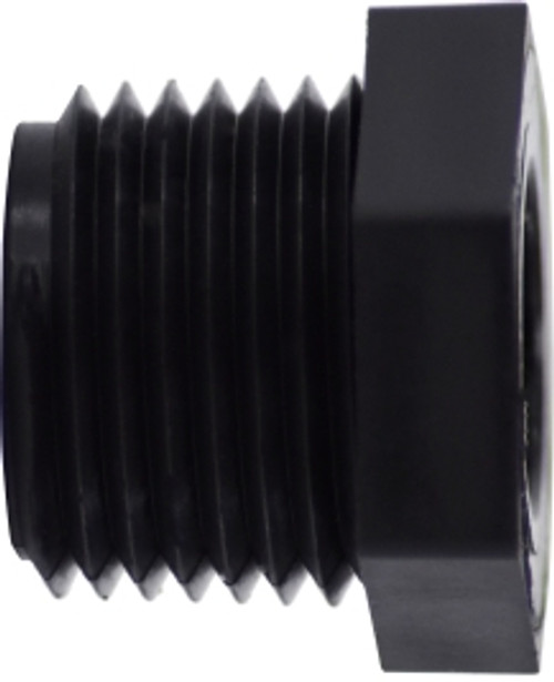 Midland Metal 28812P Pipe Bushing, 1 in MPT x 3/8 in FPT, Polypropylene