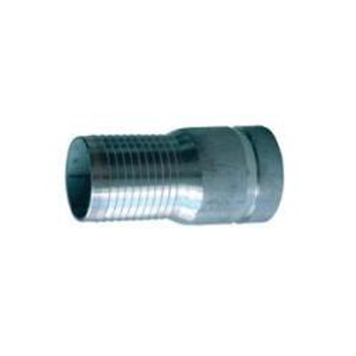 Buchanan Rubber CNG-600-S Combination King Nipple, 6 in Hose Barbed x 6 in Grooved, Steel, Plain