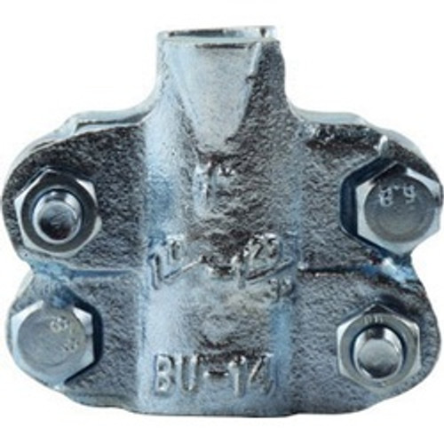 Buchanan Rubber BC4-100B-DP High Pressure Clamp, 1 in Nominal, 1-5/8 in Minimum Clamp Diameter