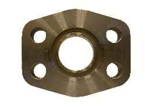 Midland Metal 23611212 Flange Pad, 1-1/16 in Code 61 Flange x 3/4 in Code 61 Flange, Steel