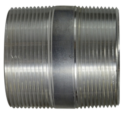 Midland Metal 76155 1-1/2" Diameter, Aluminum Nipples, 1-1/2 x 12 Alum Nipple, Nipples and Fittings