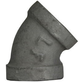 Midland Metal 79194 45 Degree Elbows FIP x FIP, Aluminum Fittings, 6 Aluminum 45 Elbow, Nipples and Fittings