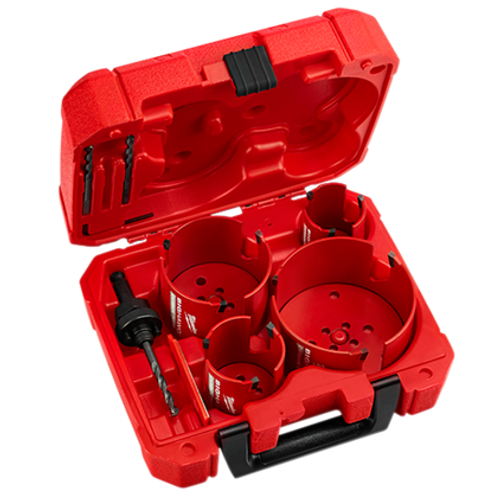 Milwaukee 49-56-9285 8 pc. BIG HAWG with Carbide Teeth Kit Milwaukee 49-56-9285 8 pc. BIG HAWG with Carbide Teeth Kit