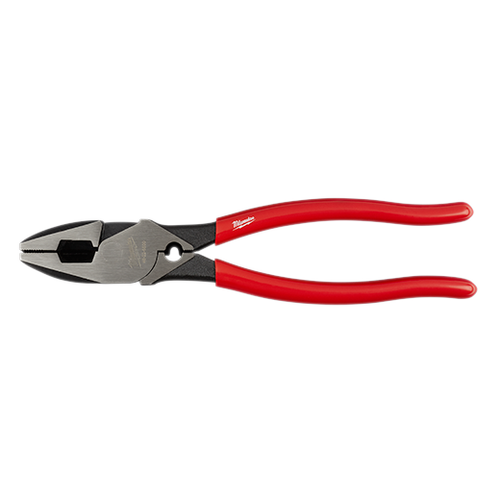 High Leverage Linesman's Pliers with Crimper