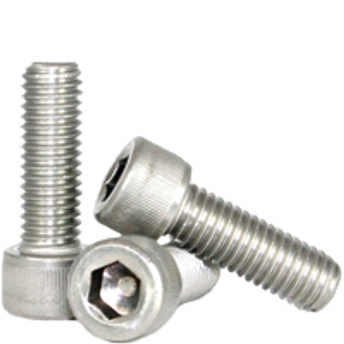 M6-1.00 x 100 mm Socket Head Cap Screws, 18-8 Stainless Steel, Partially Threaded, Qty 100