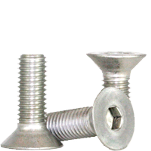 Stainless Flat Socket Cap Screw | M3-0.50x10 MM (18-8) Full Thread, Qty 100