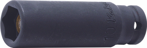 Ko-ken 12300G-10 1/4 Square Drive Socket 10mm 6 point Length 48mm Slide Magnet
