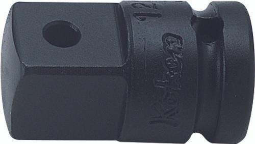 Ko-ken 12233A 1/4 Square Drive Adaptor 3/8 Square Length 22mm Hole type