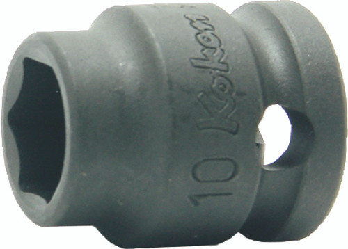 Koken 13401MS-13 | 3/8" Sq. Drive 6 point Short Sockets, Thin Walled