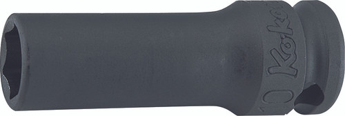 Ko-ken 13301X-24 3/8 Square Drive Socket 24mm 6 point Length 50mm Thin walled