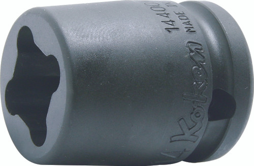 Koken 14400-9WN | 1/2" Sq. Drive Weld Nut Sockets