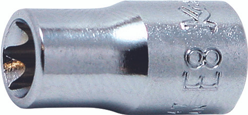 Koken 2425-E11 | 1/4" Sq. Drive, TORX Socket