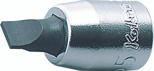 Koken 2005.25-4 | 1/4" Sq. Drive, Slotted Bit Socket