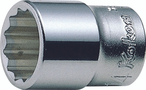 Koken 3405A-1/4 | 3/8" Sq. Drive, 12-point Socket