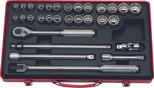 Ko-ken 4275 1/2 Square Drive Socket set 6 point 24 pieces