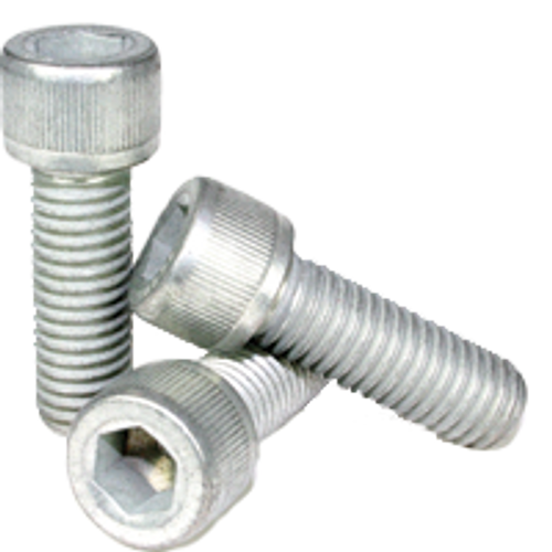 Socket Head Cap Screw, Coarse Alloy Mechanical Zinc - #6-32x3/8" (FT), Qty 100