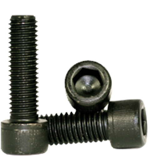 M4-0.70 x 35mm Socket Head Cap Screws, Thermal Black Oxide, Class 12.9, Coarse, Partially Threaded, ISO 4762 / DIN 912, Qty 100