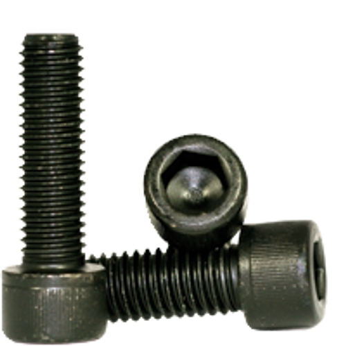 M20-2.50 x 90mm Socket Head Cap Screws, Thermal Black Oxide, Class 12.9, Coarse, Partially Threaded, ISO 4762 / DIN 912, Qty 25