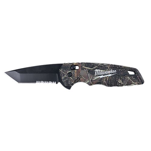 Milwaukee 48-22-1535 FASTBACK Camo Spring Assisted Folding Knife Milwaukee 48-22-1535 FASTBACK Camo Spring Assisted Folding Knife