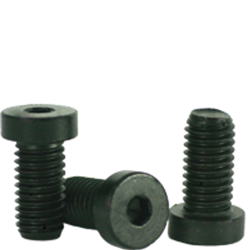 #8-32 x 1" Low Head Socket Cap Screws, Thermal Black Oxide, Coarse, Alloy Steel, Qty 100