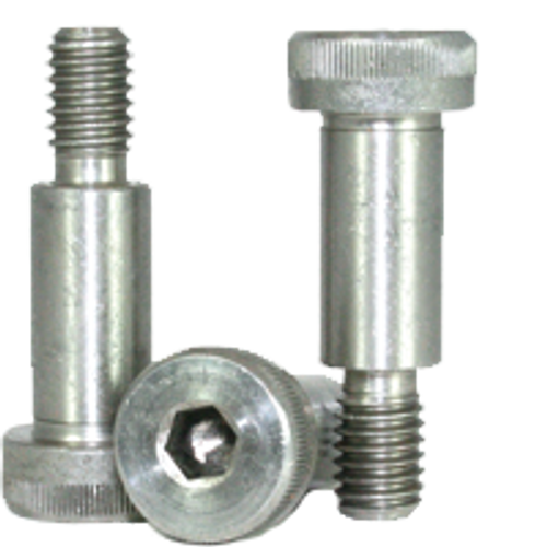 1/4"-10-24 x 1 1/2" Socket Shoulder Screws, 18-8 Stainless Steel, Coarse, Qty 25