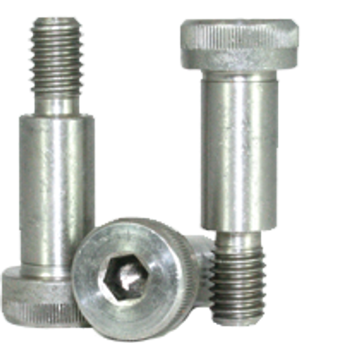 1/4"-10-24 x 5/16" Socket Shoulder Screws, 18-8 Stainless Steel, Coarse, Qty 25