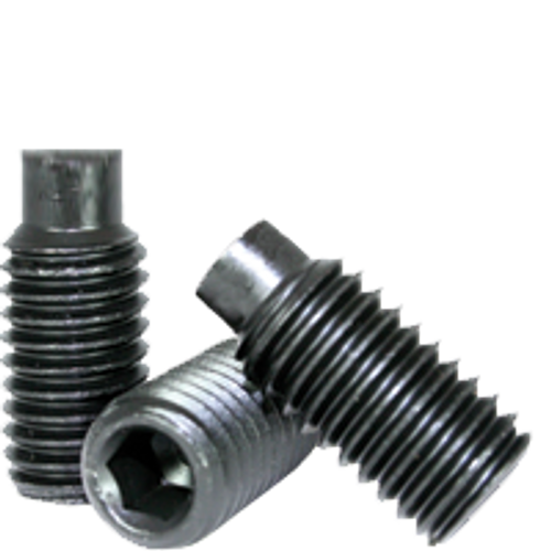 M4-0.70x6 MM SOCKET SET SCREWS DOG POINT 45H COARSE ALLOY ISO 4028 / DIN 915, Qty 100