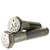 9/16"-18 x 2" Hex Cap Screws, Grade 5, Zinc Cr+3, Full Thread, Fine (UNF), Medium Carbon Steel, Made in USA, Qty 25