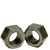 1/4"-20 Hex Nuts, Plain, Coarse, Low Carbon, Qty 100