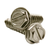 #14x1 1/4",(FT) SELF-TAPPING SCREWS SLOT HEX WASHERHEAD, TYPE A STAINLESS 316, Qty 200