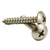 #8 x 1" Self-Tapping Screws, Phillips Truss Head, Type A, 316 Stainless Steel, Full Thread, Qty 1000