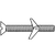 3/8"-16x4" ROUND PH/SL COMBO Toggle BoltZinc , Qty 25