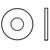 5/16" USS FLAT WASHERS LOW CARBON PLAIN, Qty 100