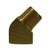 AMC 06124-08 45 deg Street Elbow, 1/2 in MPT x 1/2 in FPT, Brass