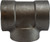 Midland Metal 3/8" 3000# Forged Steel Tee - 101252