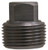 Midland Metal 1/2 FS SQ HEAD PLUG - 107673