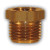 Midland Metal 110-62 MAF/USA Hex Bushings, MAF/USA PIPE, 3/8 x 1/8 Mip x Fip Bs Bushing, MAF/USA Brass Fittings