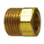 Midland Metal 12019 Hex Nut, 5/8 in Male Inverted Flared, Brass Midland Metal 12019 Hex Nut, 5/8 in Male Inverted Flared, Brass