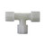 Midland Metal 17103P Union Tees, Plastic Compression, 1/4 Polyprop Compression Tee, Plastic Fittings