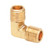 Midland Metal 23455X12 MAF/USA Male Elbow, MAF/USA PIPE, 3/4Mpt Elbow 90 Barstock, MAF/USA Brass Fittings