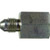 Midland Metal 240562 Straight Connector, 1/8 in 37 deg JIC Male Flared x 3/8 in FNPT, Steel