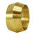 Mid-America Fittings 260X10 Sleeve, 5/8 in Compression, Brass